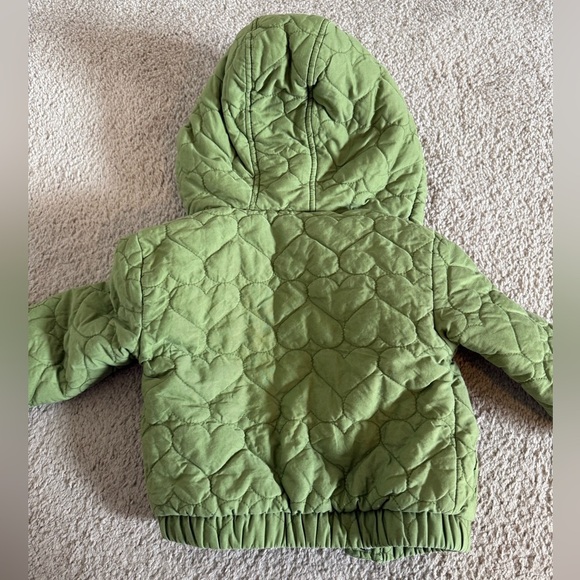 Old Navy Sherpa-Trim Quilted Jacket for‎ Toddler Girls (2T) - Picture 4 of 4